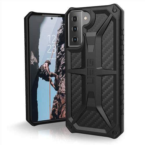 UAG Monarch Rugged Case Samsung S21 PLUS 5G 6.7 inch - Carbon Fibre 6