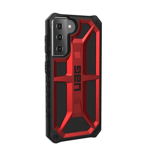 UAG Monarch Rugged Case Samsung S21 5G 6.2 inch - Crimson Red 3