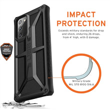 Load image into Gallery viewer, UAG Monarch 5 Layers Rugged &amp; Tough Case Note 20 6.7 - Black 4