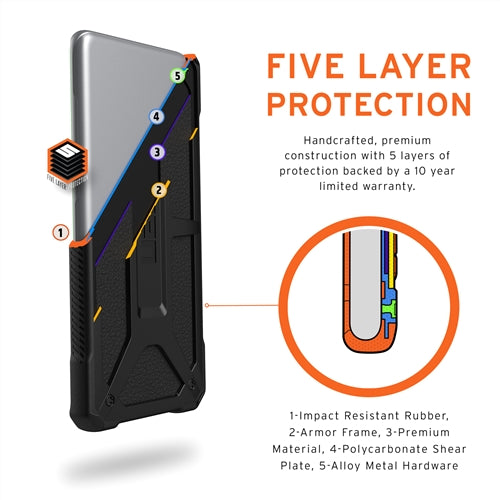 UAG Monarch Rugged & Tough Protective Case Samsung S20 Plus 6.7 inch Black 3