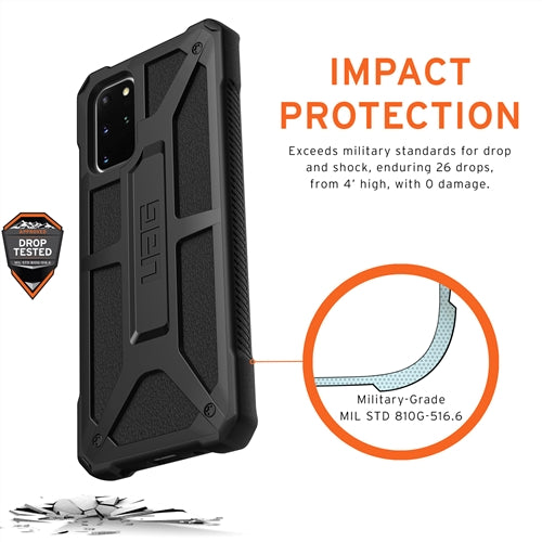 UAG Monarch Rugged & Tough Protective Case Samsung S20 Plus 6.7 inch Black1