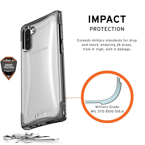 UAG Plyo Rugged & Slim Case for Note 10 - Clear 8