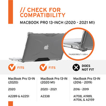 Load image into Gallery viewer, UAG Plyo Tough &amp; Rugged Case for Macbook Pro 13 inch 2020 &amp; 2021 - Clear Ice