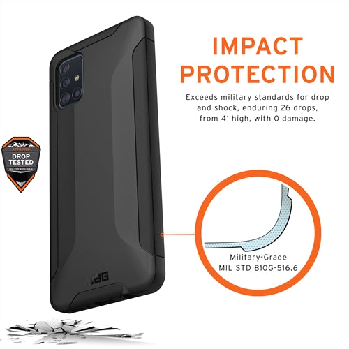 UAG Scout Rugged & Tough Case Samsung Galaxy A51 4G - Black 2