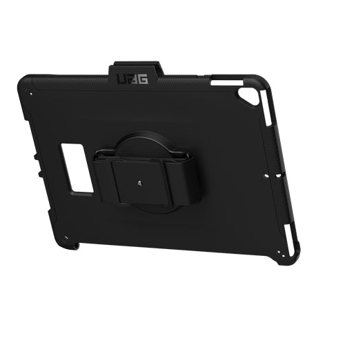 UAG Scout Light & Rugged Case & Hand Strap iPad 8th & 7th 10.2 - Black8