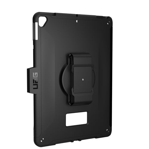 UAG Scout Light & Rugged Case & Hand Strap iPad 8th & 7th 10.2 - Black 1