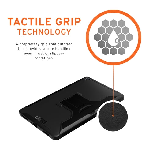 UAG Scout Tough Case & Kickstand Samsung Tab A 8 inch 2019 Black 10