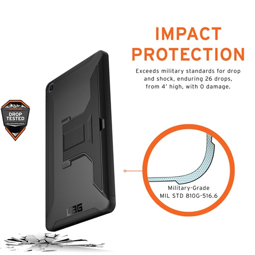 UAG Scout Tough Case & Kickstand Samsung Tab A 8 inch 2019 Black 2