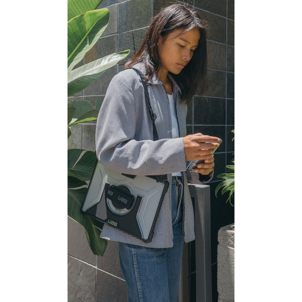 UAG Plasma Case For Surface Pro 2017, Pro 4 w/ (H/Sh/Strap) Ice/Black