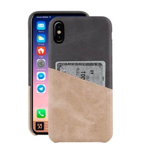 Uniq Outfitter ID Case for iPhone X / Xs - Vintage Homme Ash