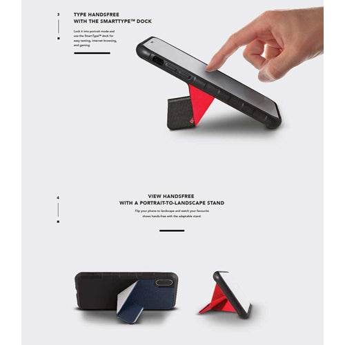 Uniq Hybrid Transforma Ligne Case for iPhone X / Xs - Raven 4