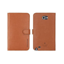 Load image into Gallery viewer, SGP Leather Wallet Case Valentinus Samsung Galaxy Note Brown 1