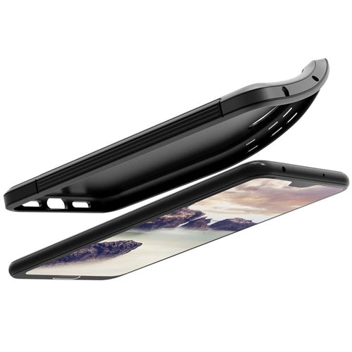 VRS Design Single Fit Soft Case Huawei P20 Lite- Black 3