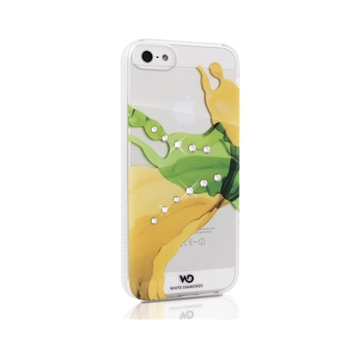 White Diamonds Liquid iPhone 5 Case Swarovski Diamond - Mango Green 1