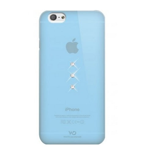 White Diamonds Trinity iPhone 6 Case With Swarovski Diamond - Light Blue
