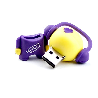 Headphone Man Flash Thumb Drive USB 2 8GB 4