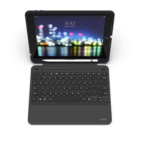 Zagg Slim Go Detachable Keyboard Case iPad 7th Gen 10.2 inch - Black 8