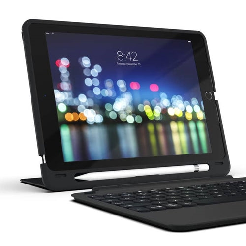 Zagg Slim Book Go Bluetooth Keyboard Case iPad Pro 12.9 3rd Gen - Black 10