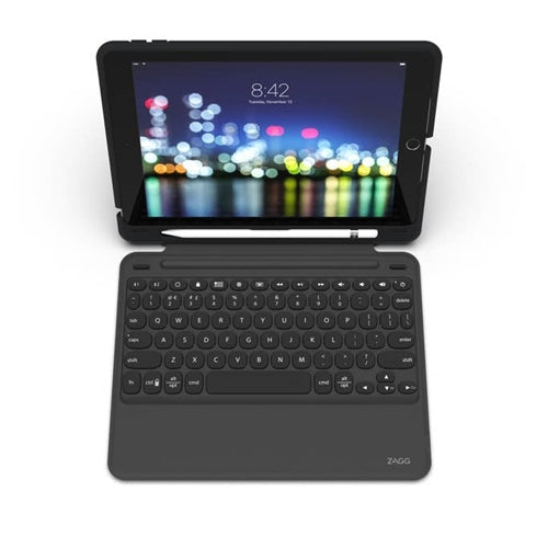 Zagg Slim Book Go Bluetooth Keyboard Case iPad Pro 12.9 3rd Gen - Black 4