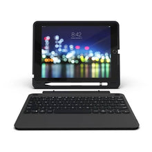 Load image into Gallery viewer, Zagg Slim Book Go Bluetooth Keyboard Case iPad Pro 12.9 3rd Gen - Black 1