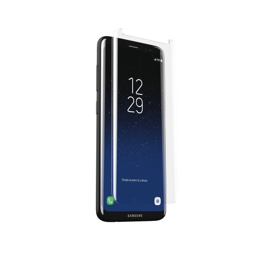 ZAGG Tempered Glass CURVE Screen Samsung Galaxy S8 Plus - Case Friendly 2