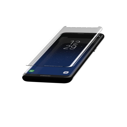 ZAGG Tempered Glass CURVE Screen Samsung Galaxy S8 Plus - Case Friendly 4