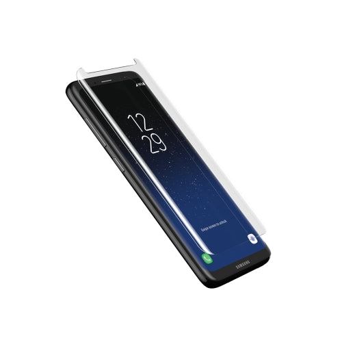 ZAGG Tempered Glass CURVE Screen Samsung Galaxy S8 Plus - Case Friendly 3