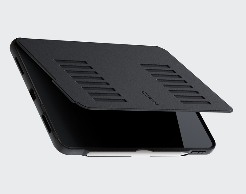 Zugu Magnetic Rugged Folio Case iPad Pro 12.9 in 6th & 5th Gen - Black