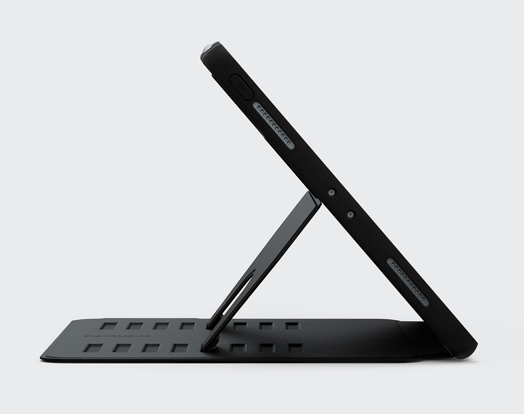 Zugu Magnetic Rugged Folio Case iPad Pro 12.9 in 6th & 5th Gen - Black