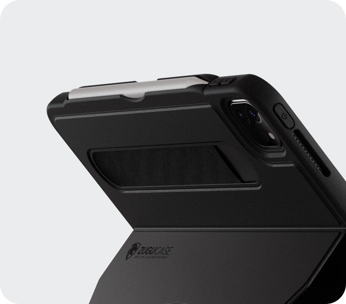 Zugu iPad Folio Case Magnetic Stand iPad Pro 11 inch 4th 3rd 2nd 1st Gen - Stealth Black