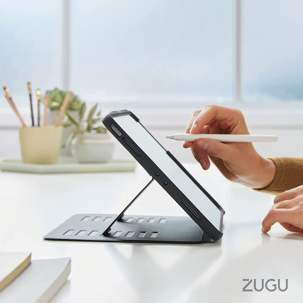 Zugu iPad Folio Case Magnetic Stand iPad Air 5th & 4th 10.9 inch - Stealth Black