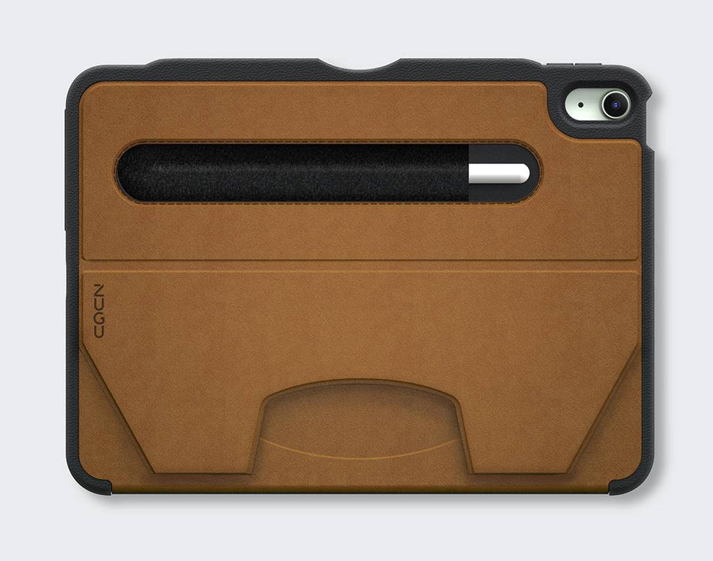 Zugu iPad Folio Case Magnetic Stand iPad Air 5th & 4th 10.9 inch - Brown